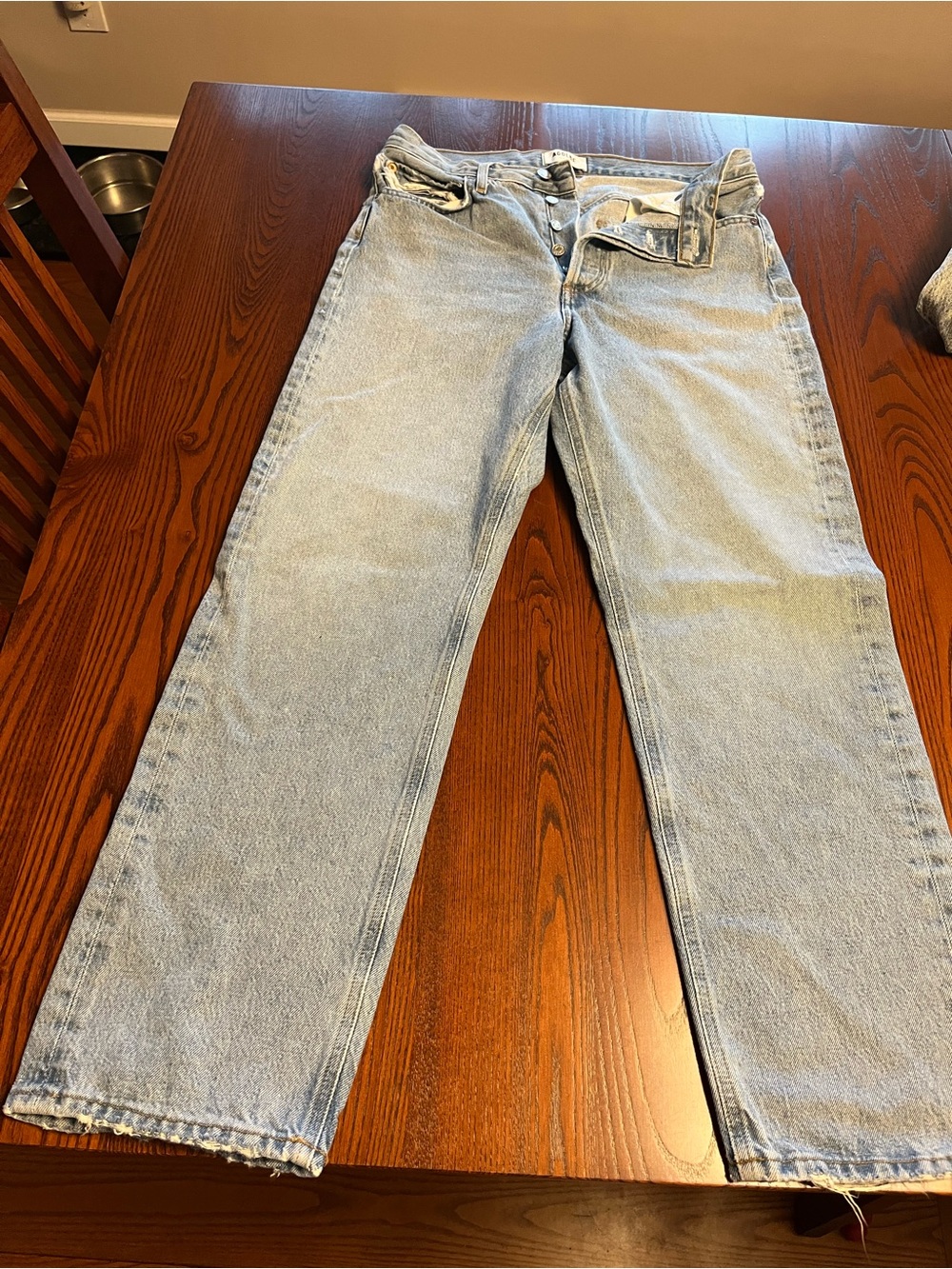 Agolde Classic Straight-Leg jeans